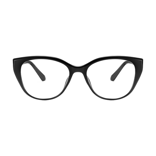 Arachne Curve Cat-Eye Full-Rim Fashion Glasses