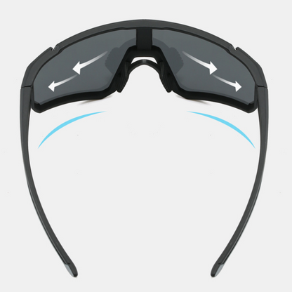 Mars Rover Polarized Cycling Sunglasses – Colorful Unisex Sports Shades for Outdoor Adventure