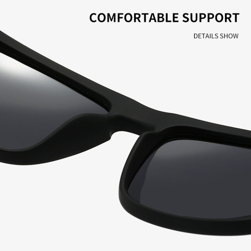 Chameleon Shield Polarized Sports Sunglasses – Colorful & Trendy Shades for Cycling, Fishing, and Outdoor Adventures