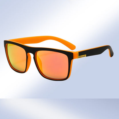 Chameleon Shield Polarized Sports Sunglasses – Colorful & Trendy Shades for Cycling, Fishing, and Outdoor Adventures