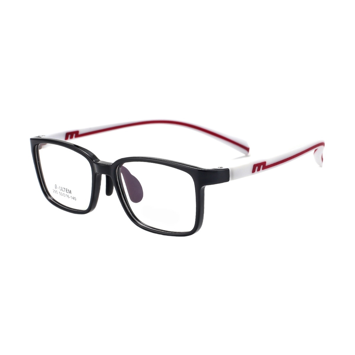 Book Light Youth TR Sports Glasses Frame – Soft Silicone Nose Pads, Stylish & Prescription Ready