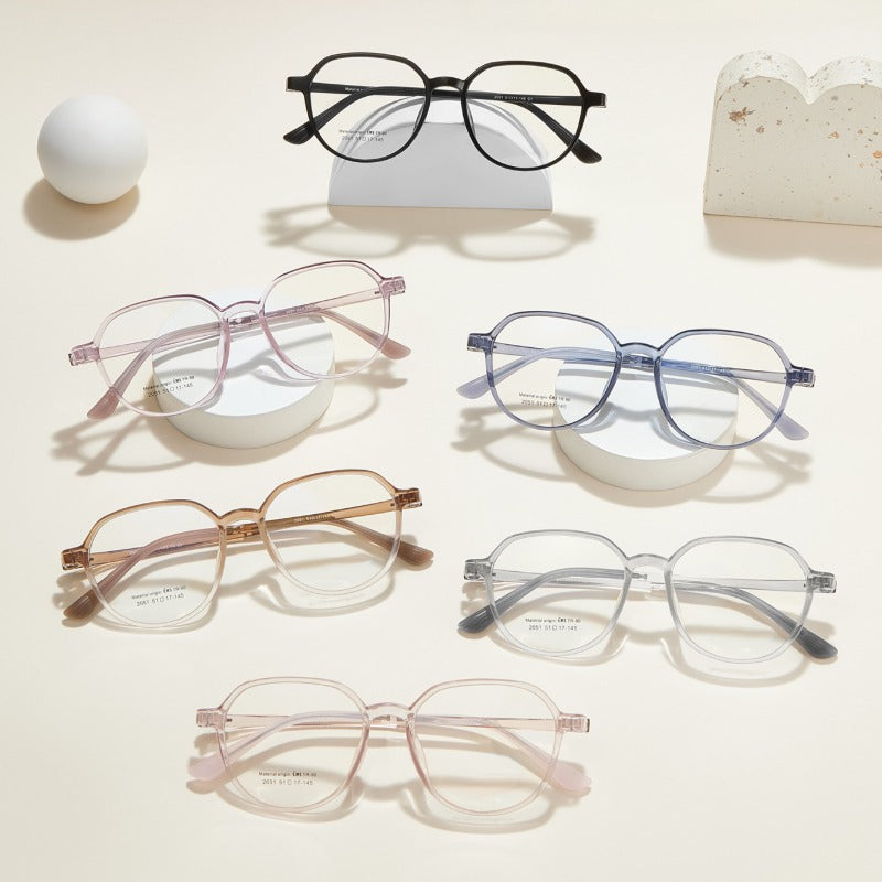 Book Light TR90 Retro Glasses Frame – Ultra-Light, Flexible & Prescription Ready