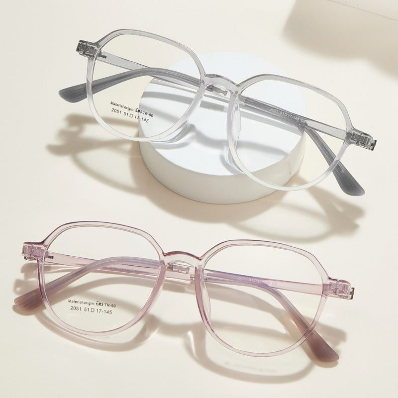 Book Light TR90 Retro Glasses Frame – Ultra-Light, Flexible & Prescription Ready