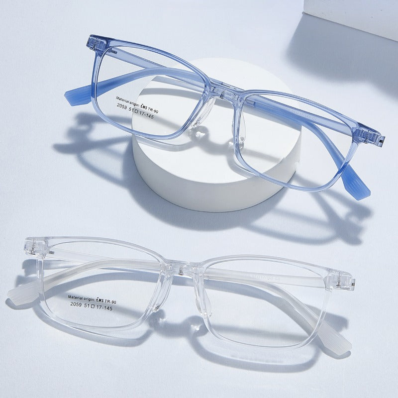 Book Light Youth EMS Eyeglass Frame – Ultra-Light, Flexible, Impact-Resistant with 3mm Wide Temples
