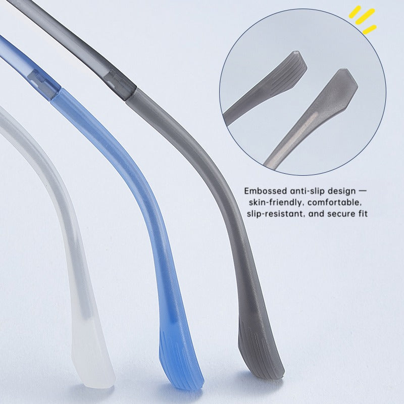Book Light Youth EMS Eyeglass Frame – Ultra-Light, Flexible, Impact-Resistant with 3mm Wide Temples