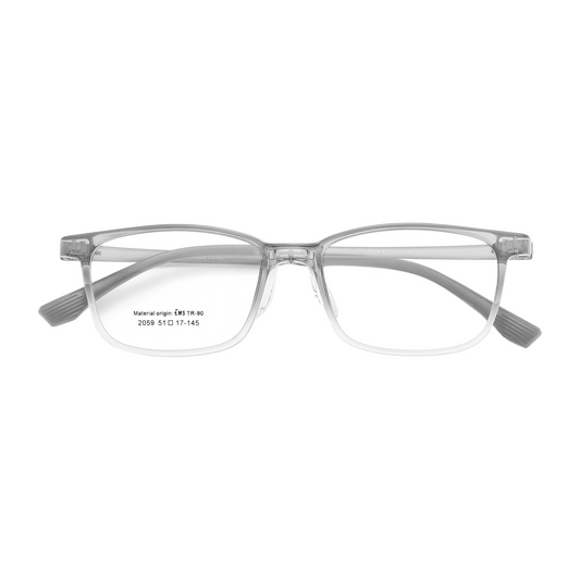 Book Light Youth EMS Eyeglass Frame – Ultra-Light, Flexible, Impact-Resistant with 3mm Wide Temples