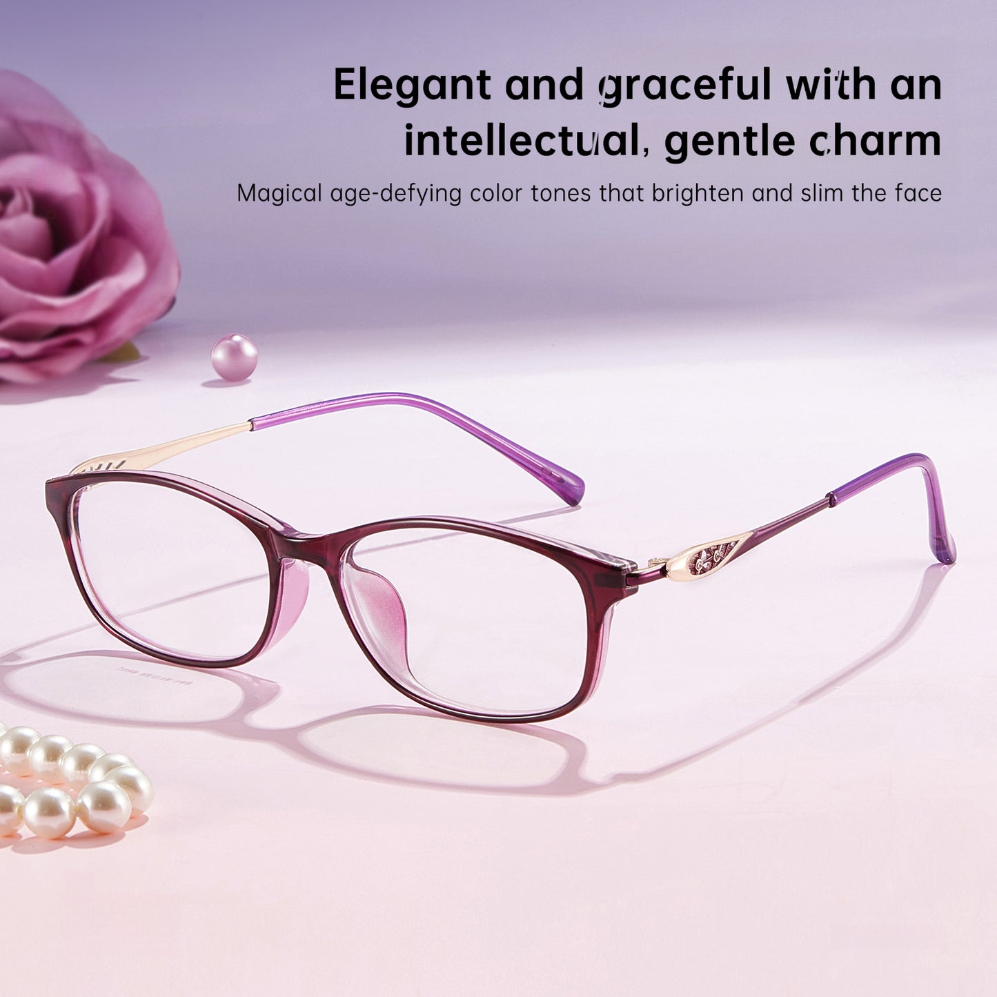 Bio Morph Elegant Eyeglass Frame for Women – Prescription Ready Design