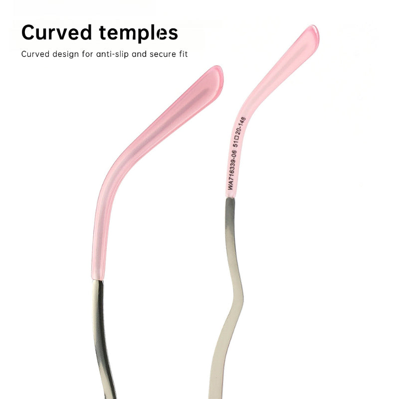 Arachne Curve Retro Cat Eye Acetate Glasses Frame – Blue Light Blocking Women