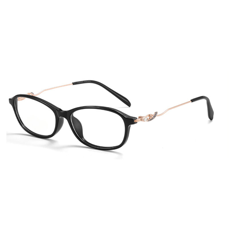 Bio Morph Fashion TR Metal Eyeglass Frame for Women – 4mm Wide Rim, Prescription Ready