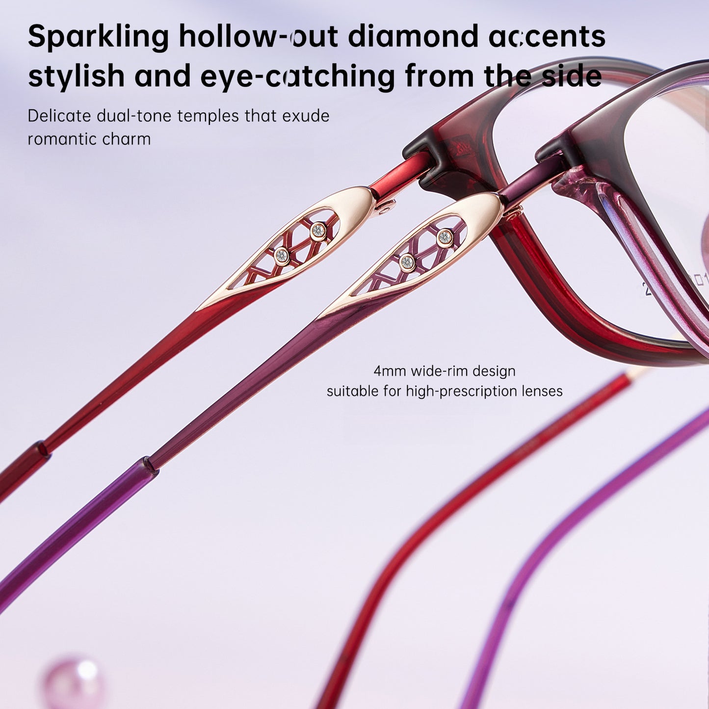 Bio Morph Elegant Eyeglass Frame for Women – Prescription Ready Design