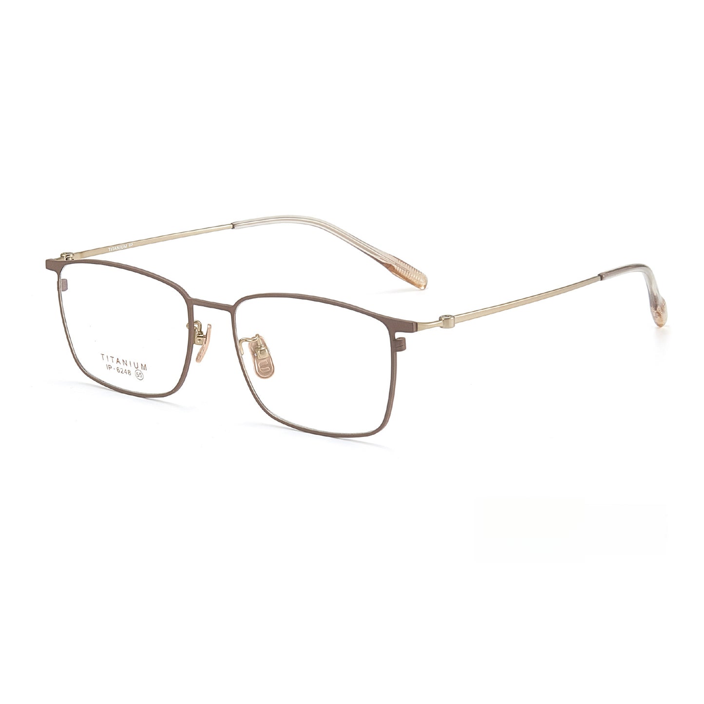 Entangled Luxury Titanium Square Business Glasses Frame
