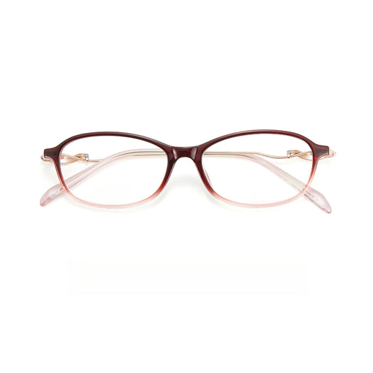 Bio Morph Fashion TR Metal Eyeglass Frame for Women – 4mm Wide Rim, Prescription Ready