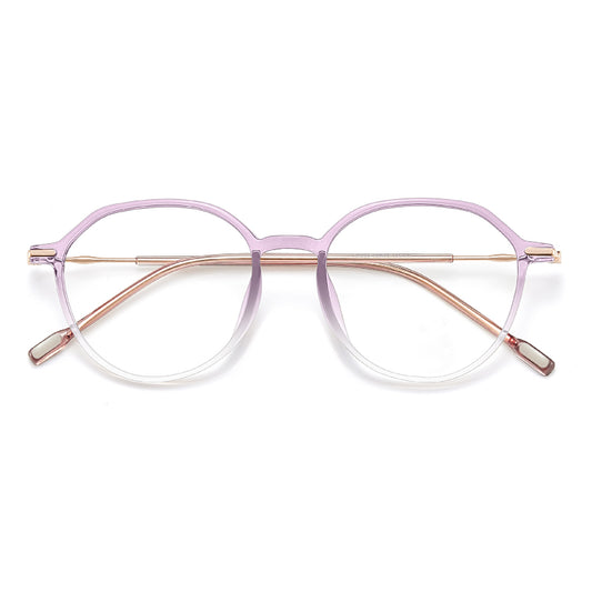 Bio Morph TR90 Retro Glasses Frame – Trendy Unisex Style for Slim Face & Prescription