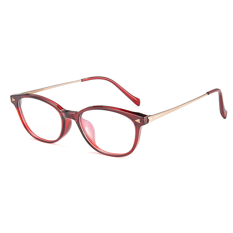 Bio Morph Elegant Oval TR Eyeglass Frame – Ultra-Light β-Titanium Temples for Women
