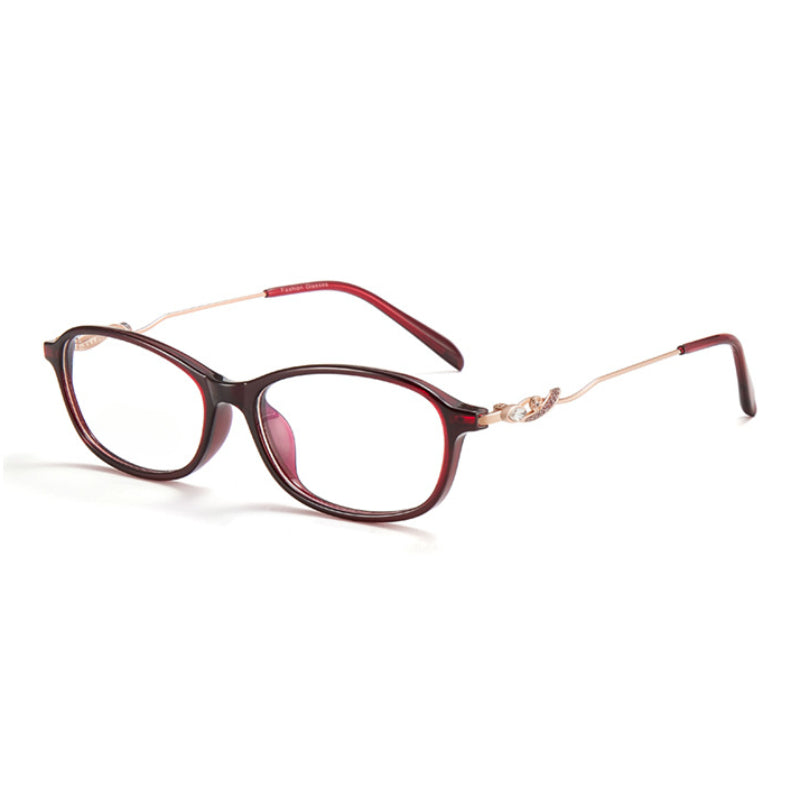 Bio Morph Fashion TR Metal Eyeglass Frame for Women – 4mm Wide Rim, Prescription Ready