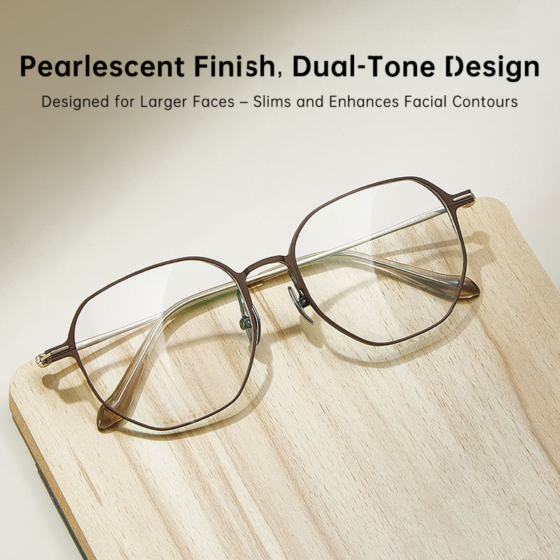 Fracto Flux  Elegant Eyeglass Frame for Women – Prescription Ready Design