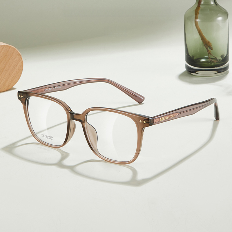 Zero Trust Retro Metal Prescription Glasses Frame – Square Oversized Unisex Design