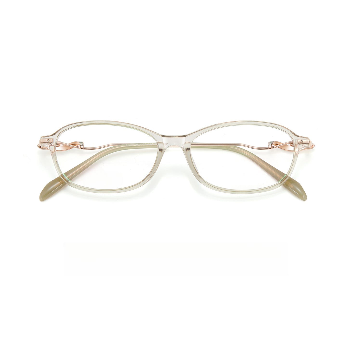 Bio Morph Fashion TR Metal Eyeglass Frame for Women – 4mm Wide Rim, Prescription Ready