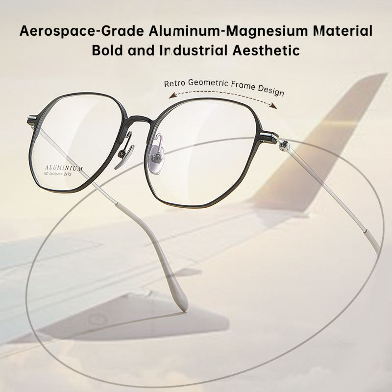 Fracto Flux  Elegant Eyeglass Frame for Women – Prescription Ready Design