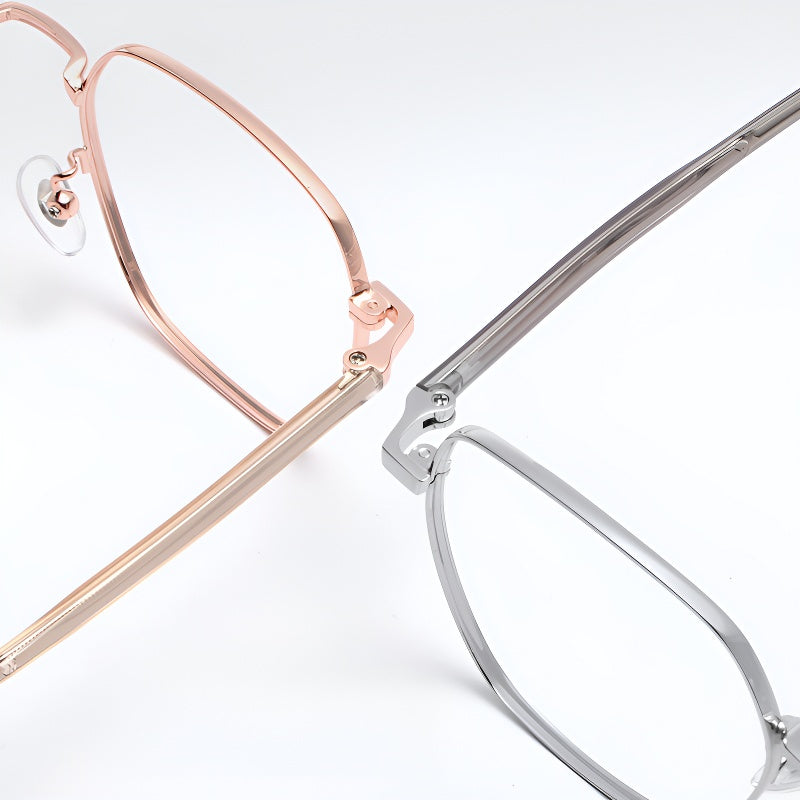 Resona Curve Oval Full-Rim Fashion Glasses