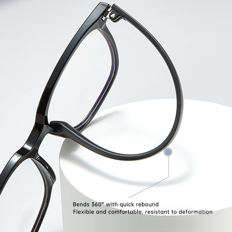 Zero Trust Unisex Ultra-Light TR Eyeglass Frame – Prescription Ready